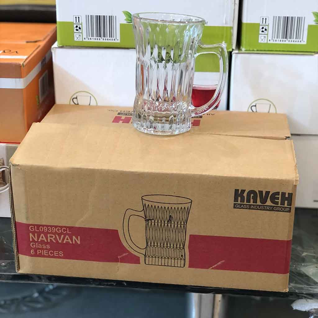 لیوان 6عددی کاوه مدل narvan