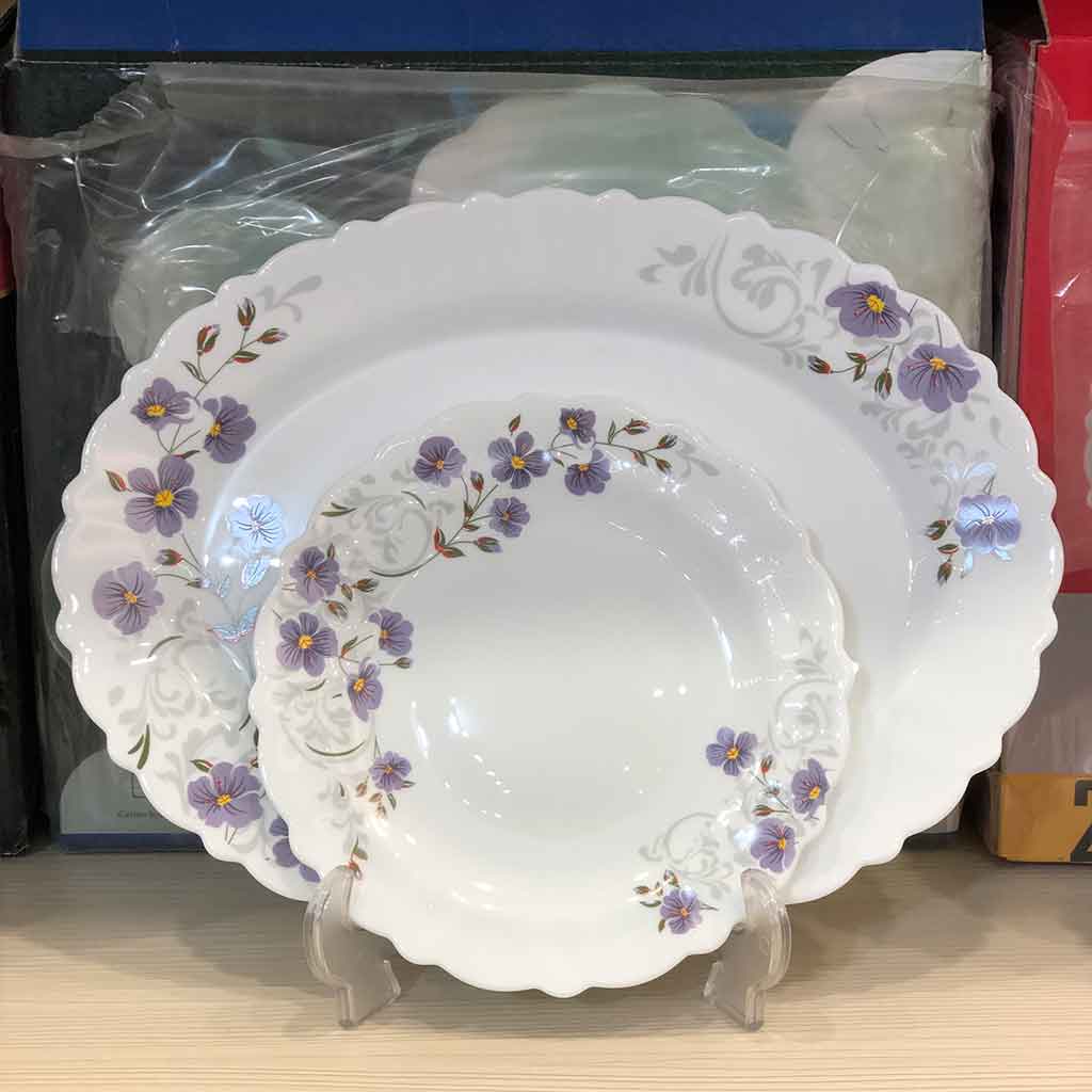 خرید سرویس غذاخوری 25 پارچه اکروپال مدل لی لا بنفش