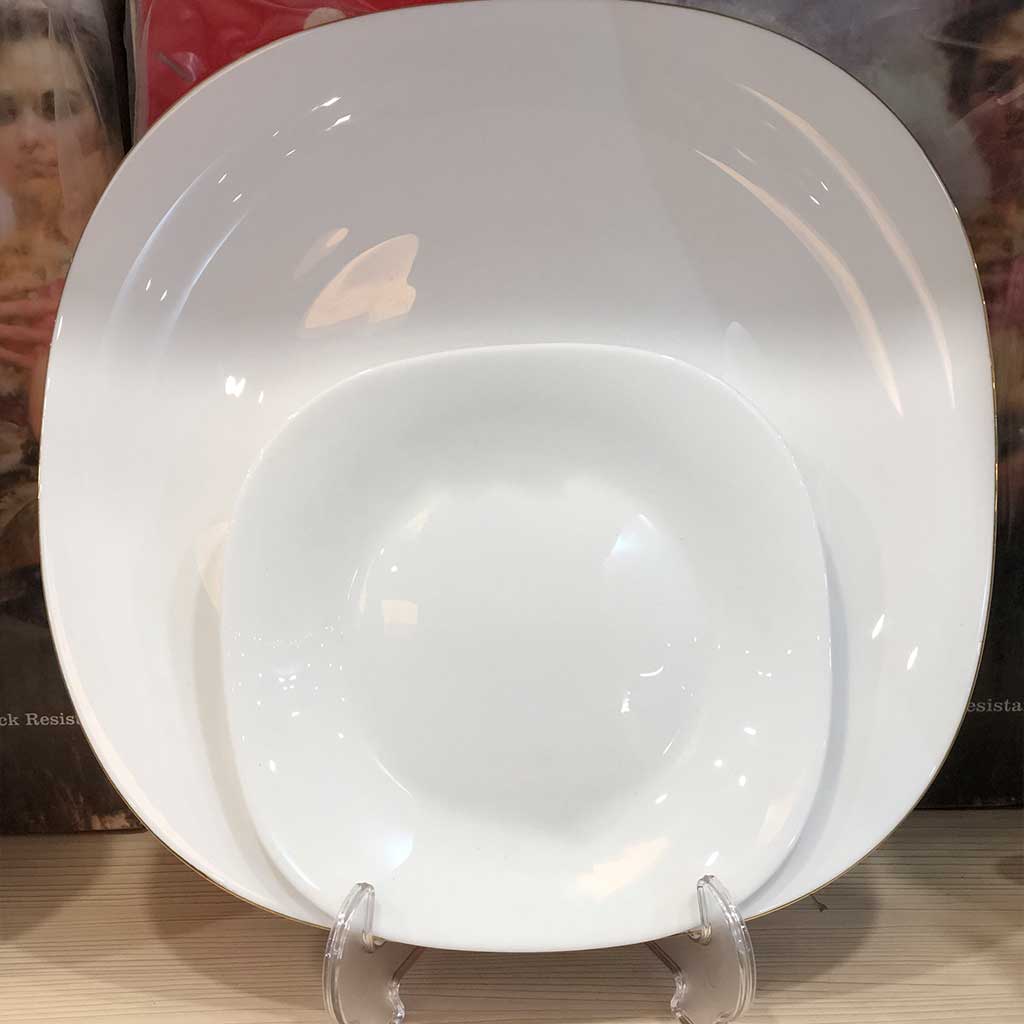 سرویس غذا خوری 26 پارچه دینو مدل چهارگوش ساده