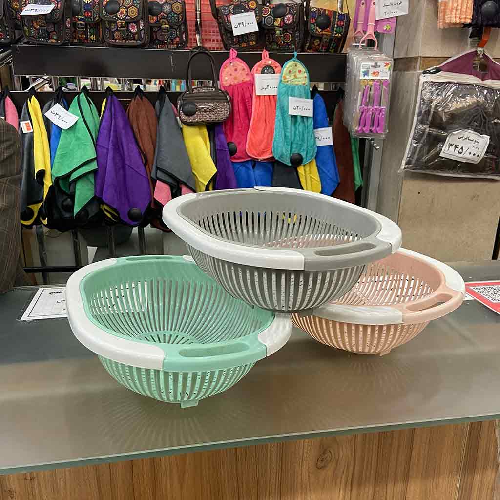 سبد آبکش میوه ای سینک