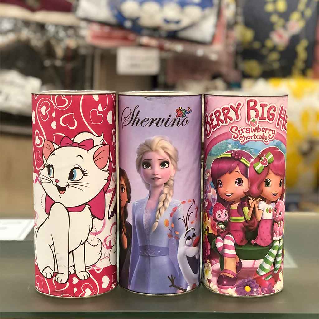 قلک فلزی استوانه ای فانتزی