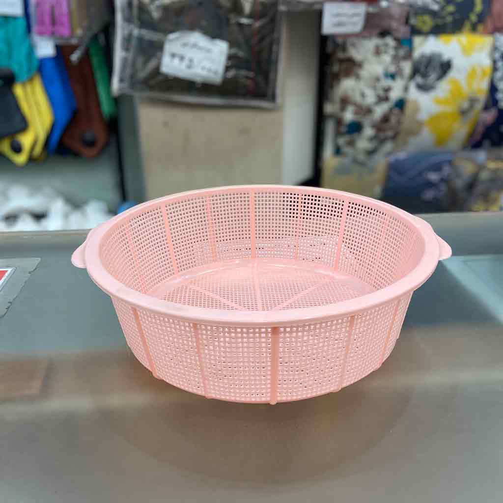 آبکش گرد دسته دار بزرگ