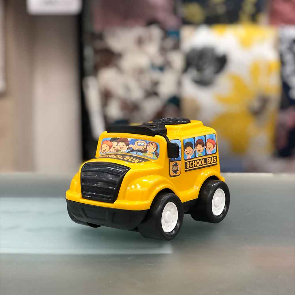 اسباب بازی ماشین طرح اتوبوس مدرسه