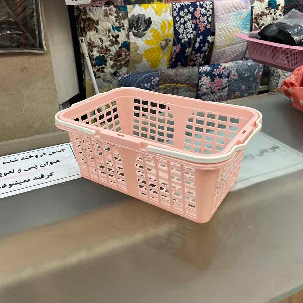 سبد پیک نیک کوچک دسته دار
