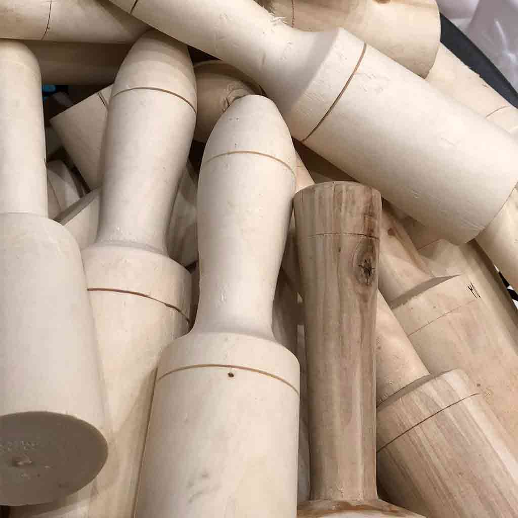 گوشت کوب چوبی ساده