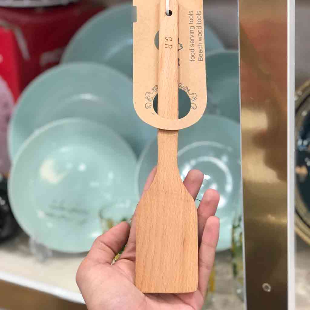 کفگیر چوبی ساده