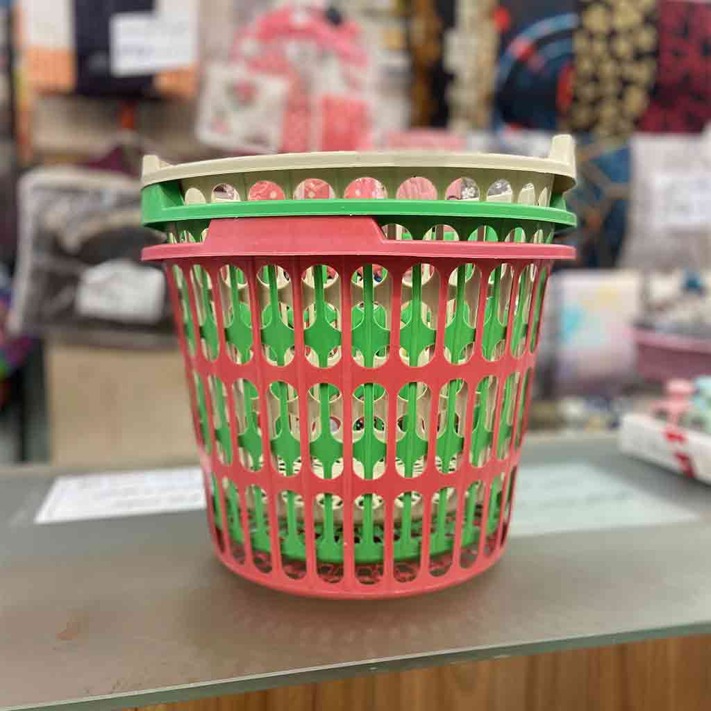 سبد رخت پلاستیکی سایز متوسط