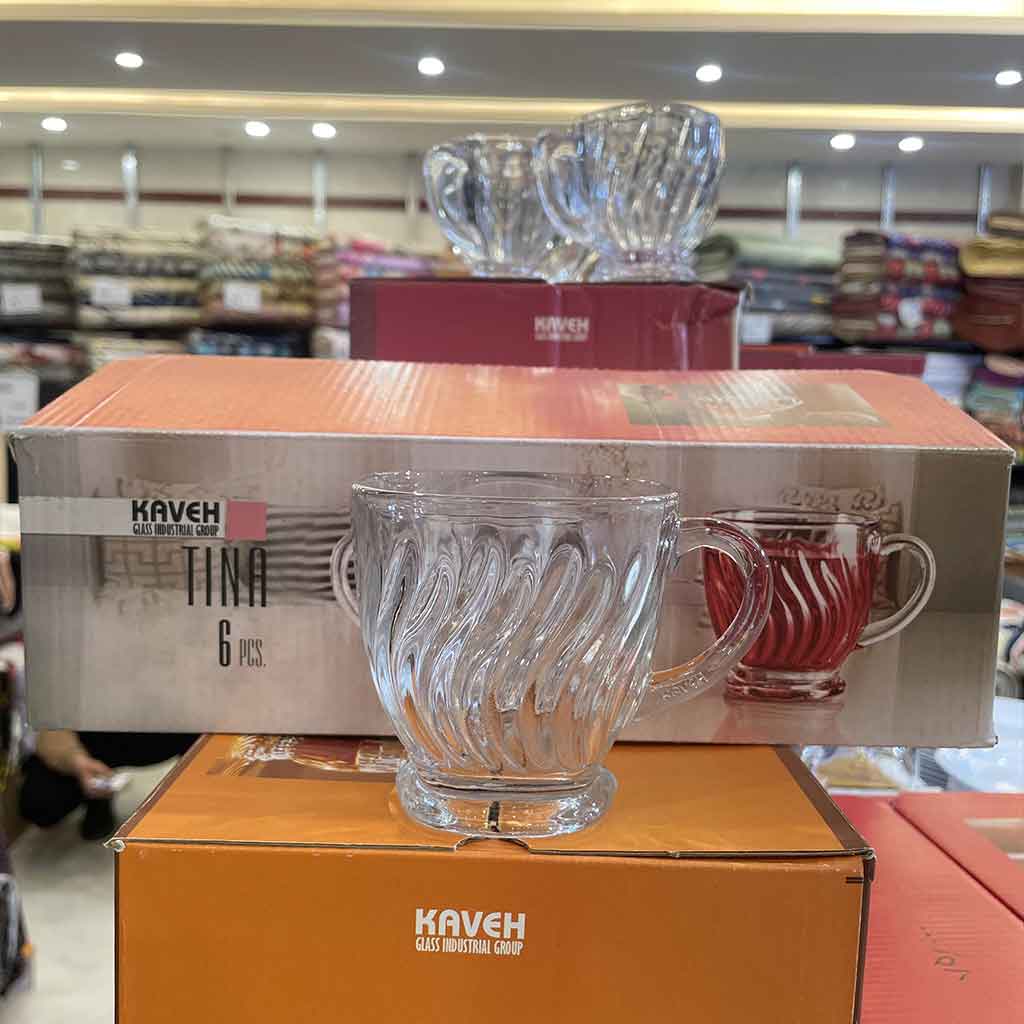فنجان تینا کاوه کادویی 6 عددی