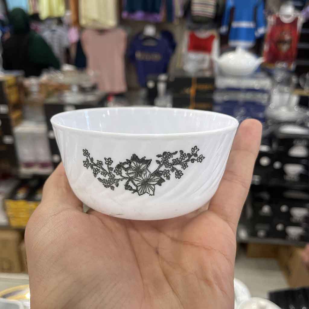 کاسه ماست خوری پلاستیکی 6 عددی