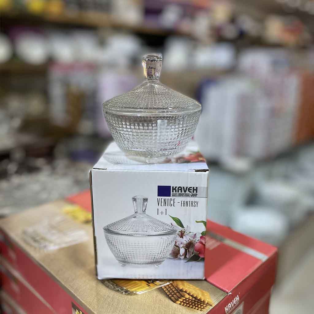 قندان بلور کاوه مدل ونیز فانتزی