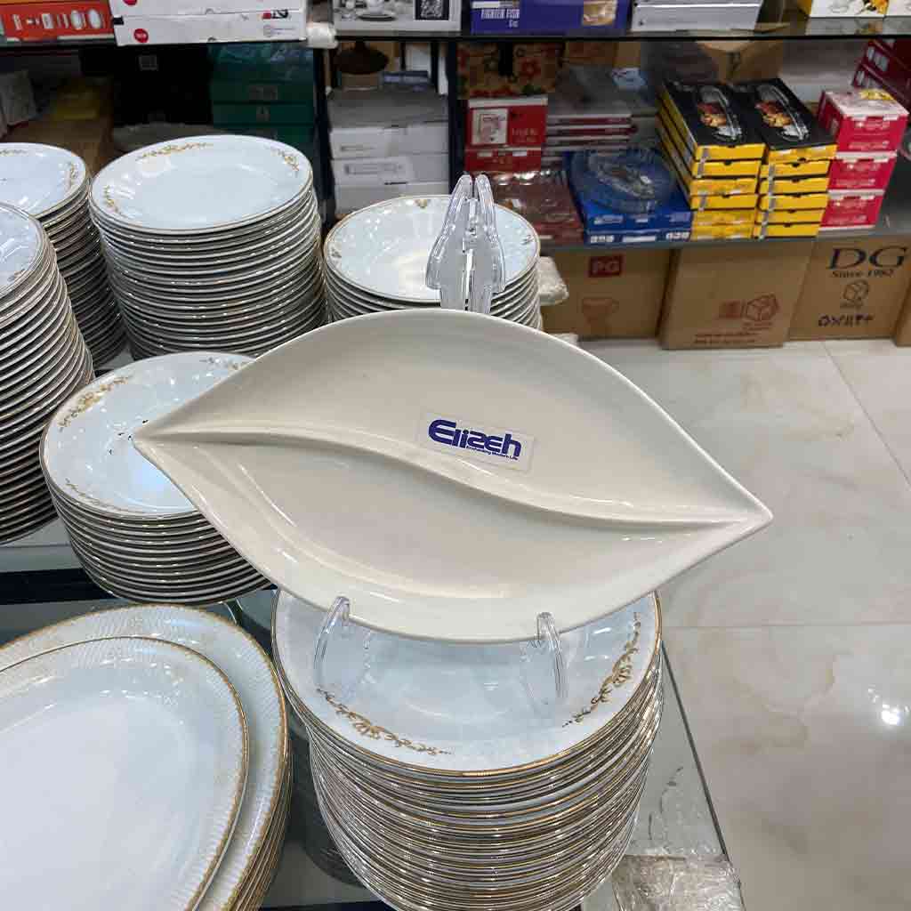 اردوخوری چینی طرح برگ