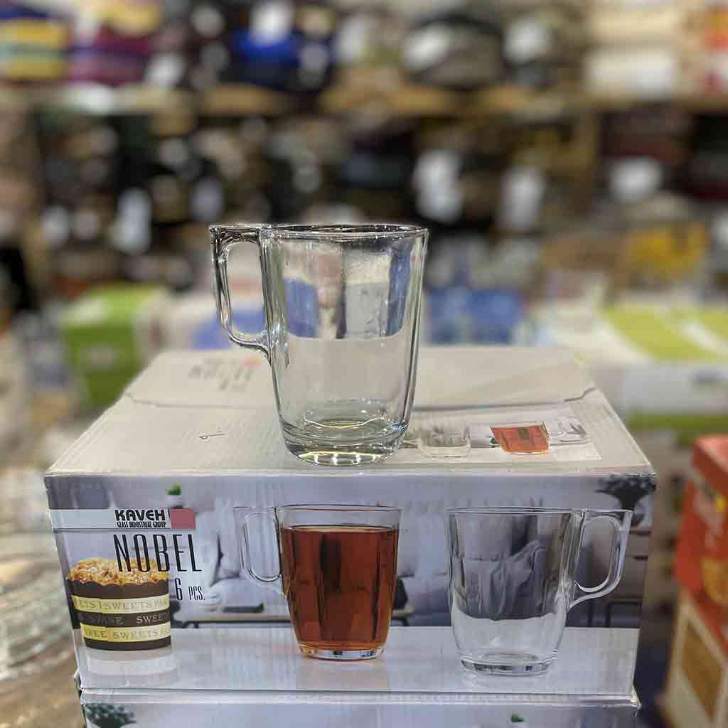 لیوان کاوه مدل نوبل بسته 6 عددی