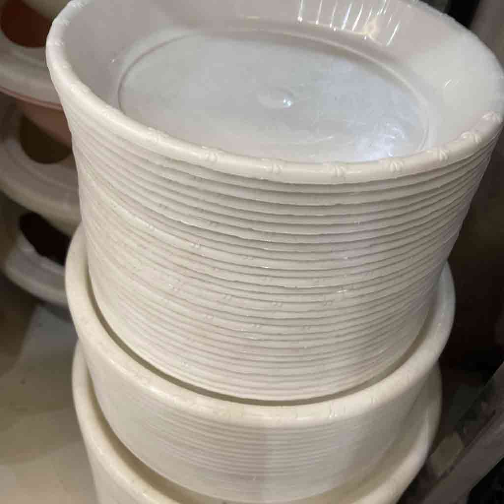 زیر گلدانی پلاستیکی طرحدار