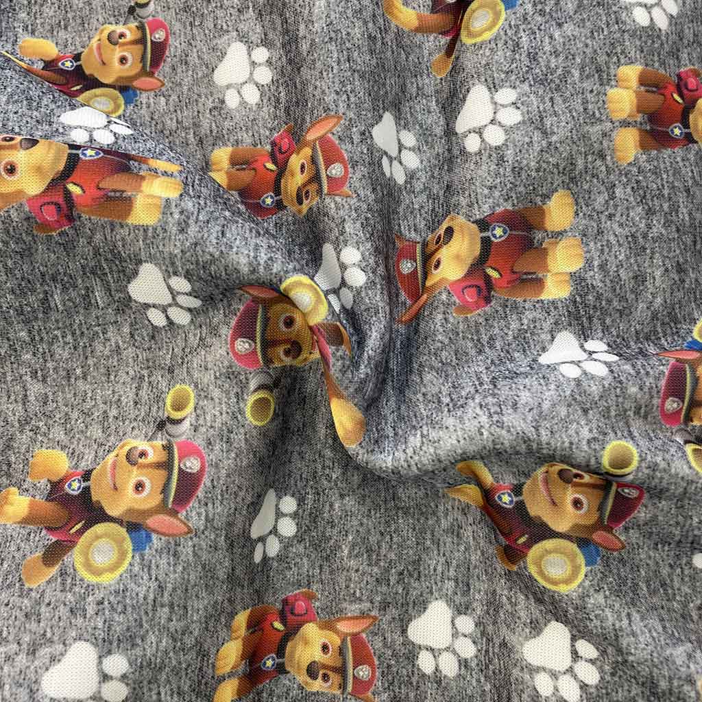 پارچه تریکو لباسی مدل سگ