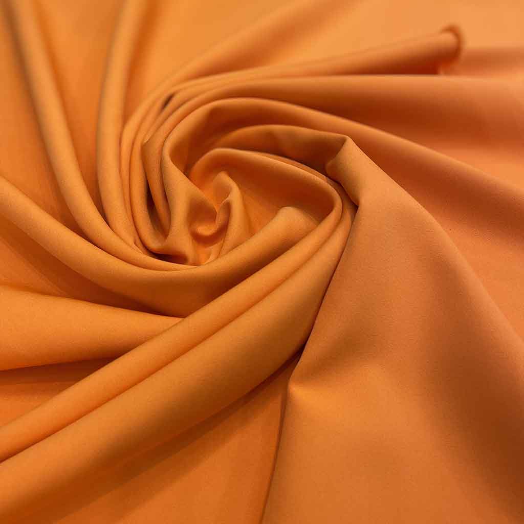 پارچه کرپ مازراتی رنگ نارنجی