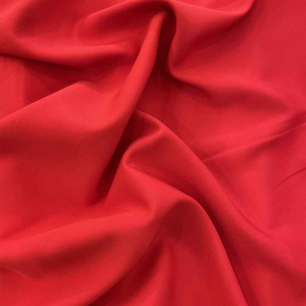 پارچه کرپ مازراتی رنگ قرمز