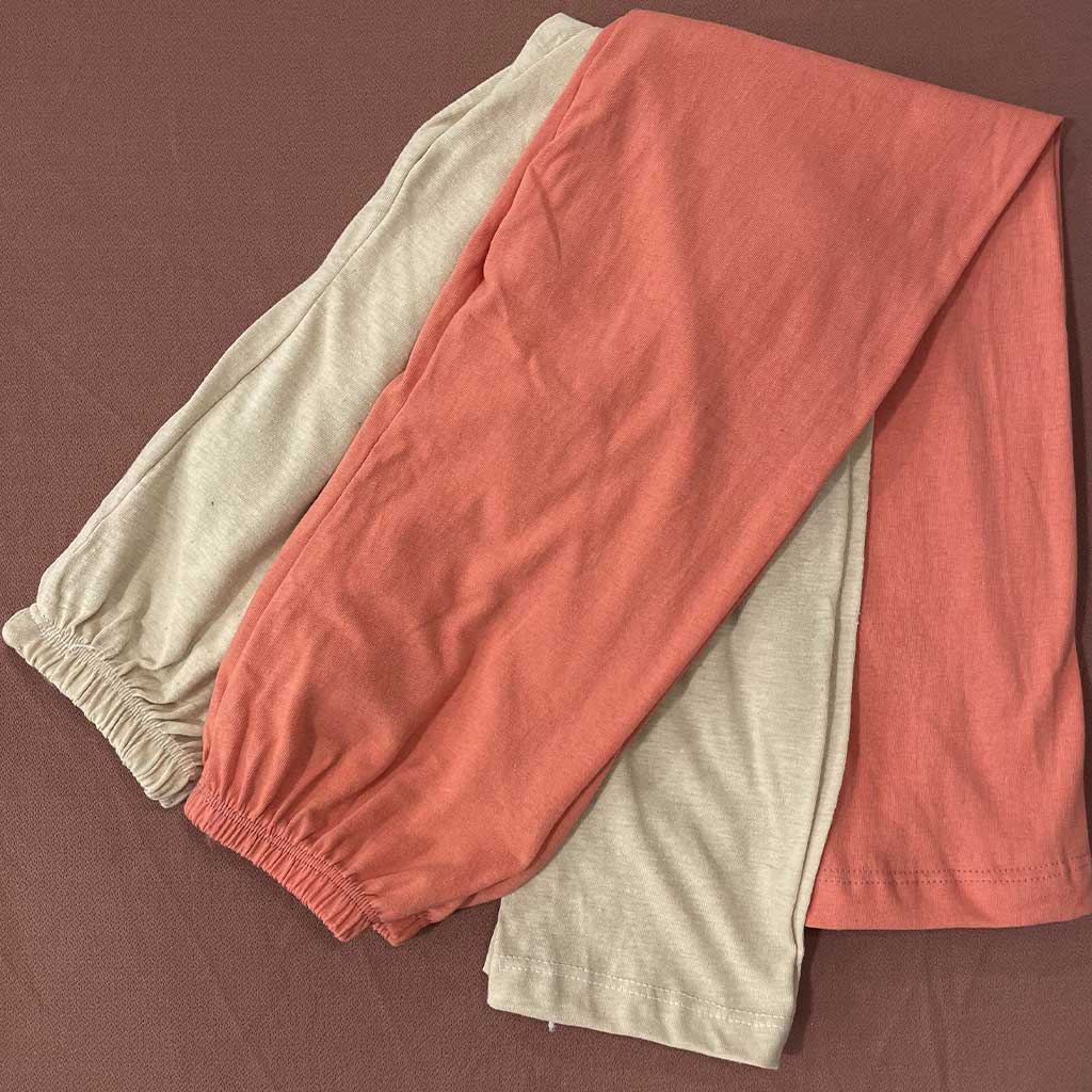 شلوار راحتی دخترانه رنگی