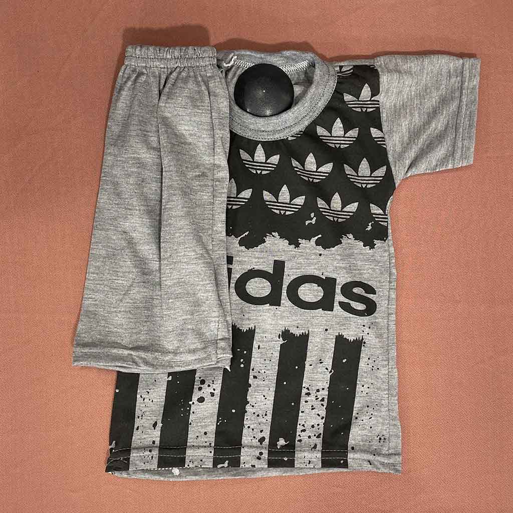 ست تیشرت شلوار پسرانه آدیداس سایز کوچک