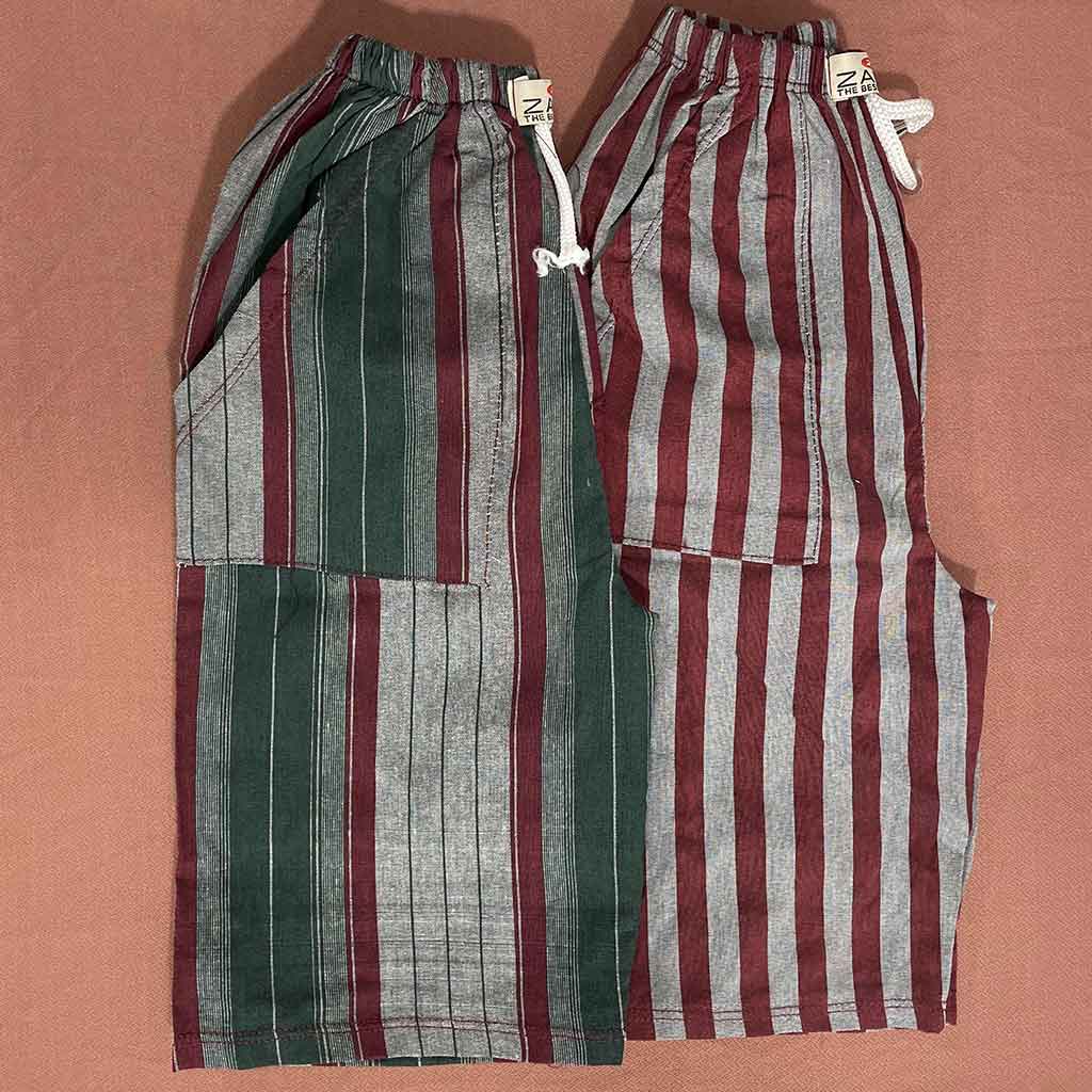 شلوارک پسرانه پارچه ای