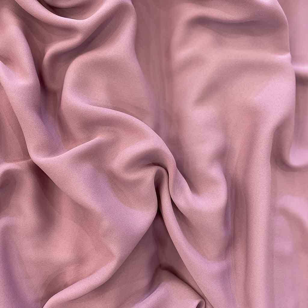 کرپ حریر گلبهی ساده