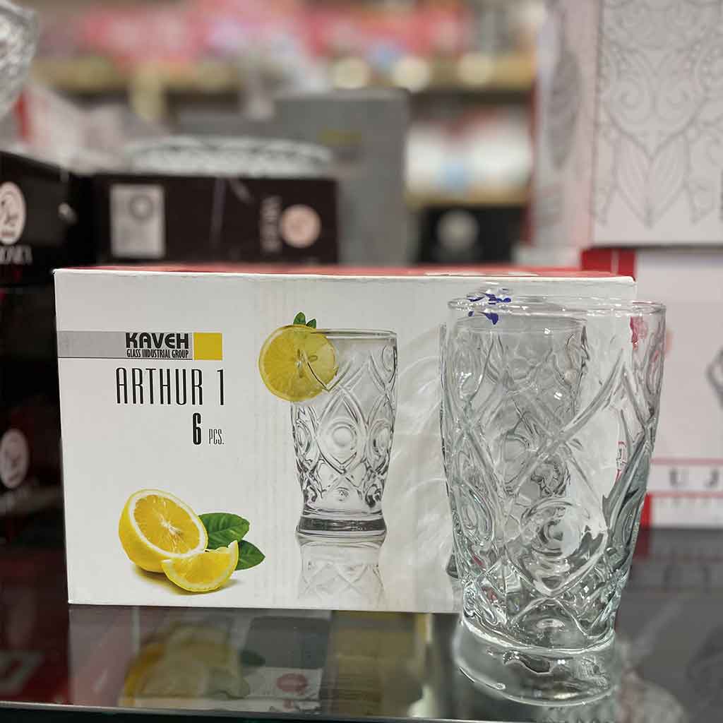 لیوان بلور کاوه مدل آرتور