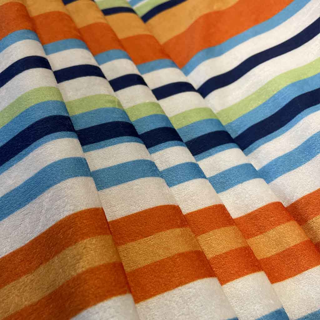 پارچه مخمل طرحدار رنگی