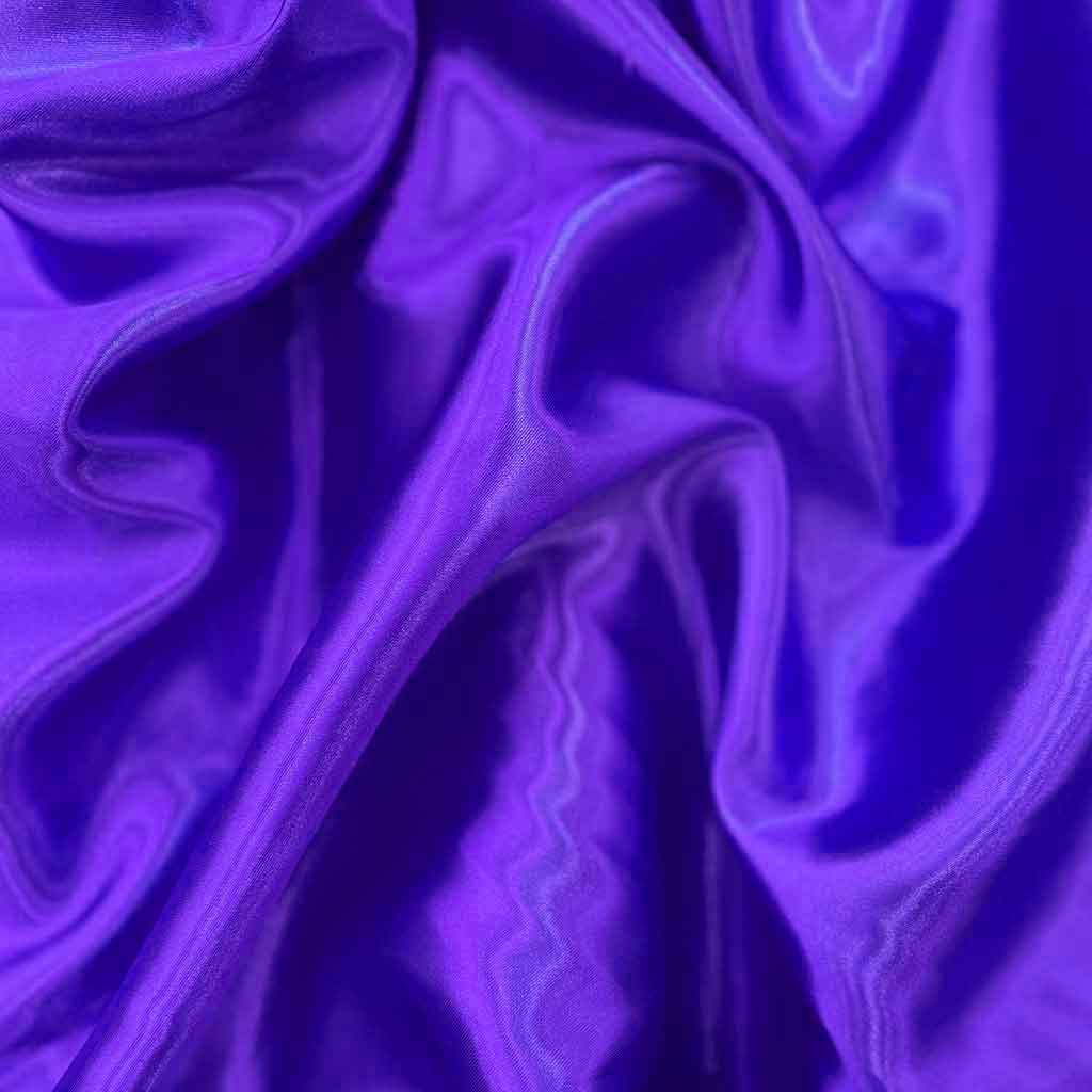 پارچه ساتن بنفش براق