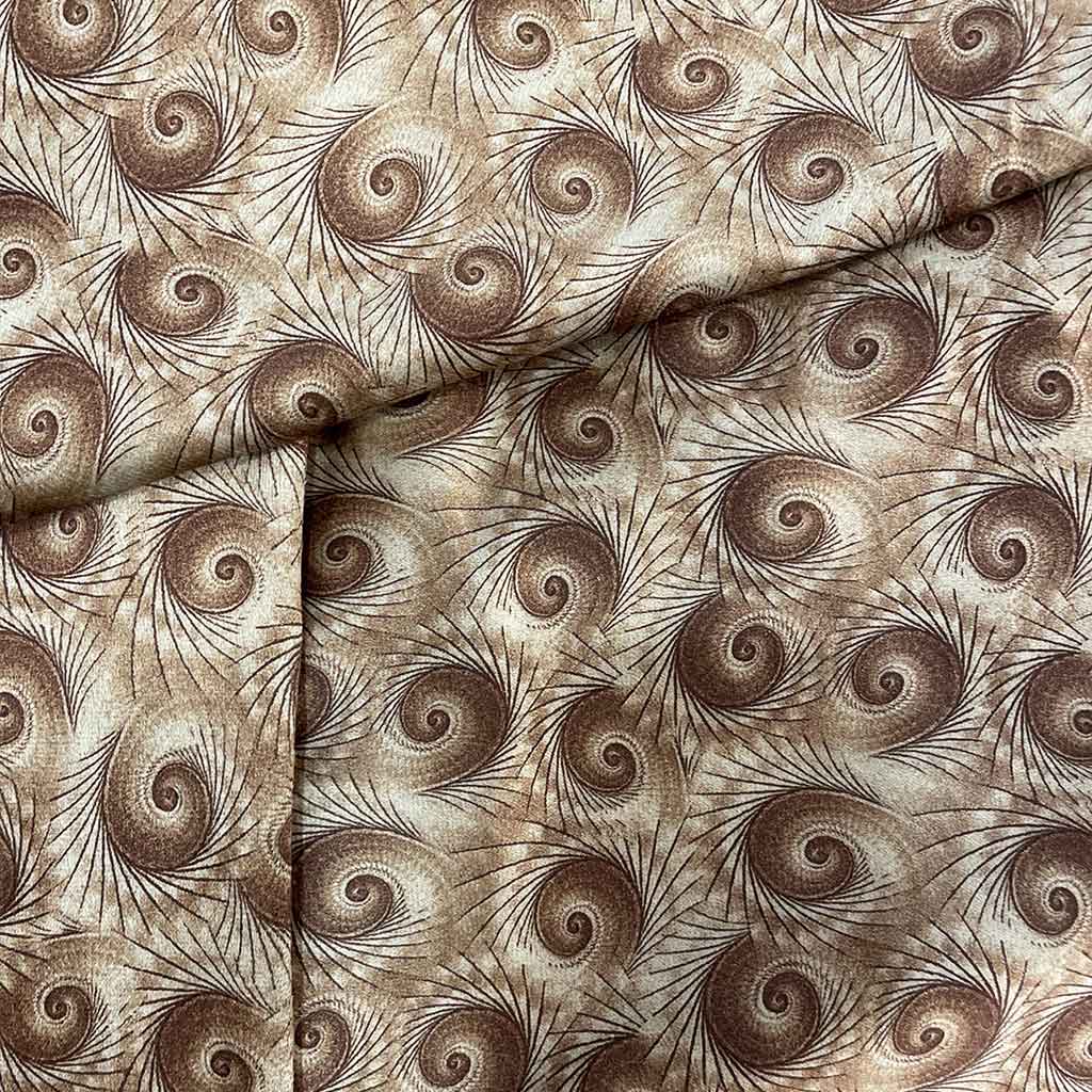 پارچه مخمل طرحدار فسیل