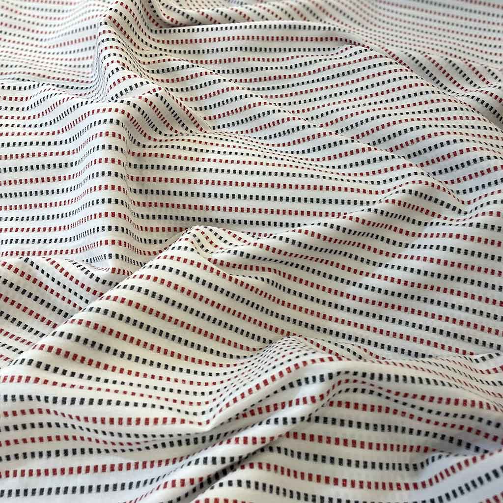 پارچه نخی طرح مستطیل رنگی