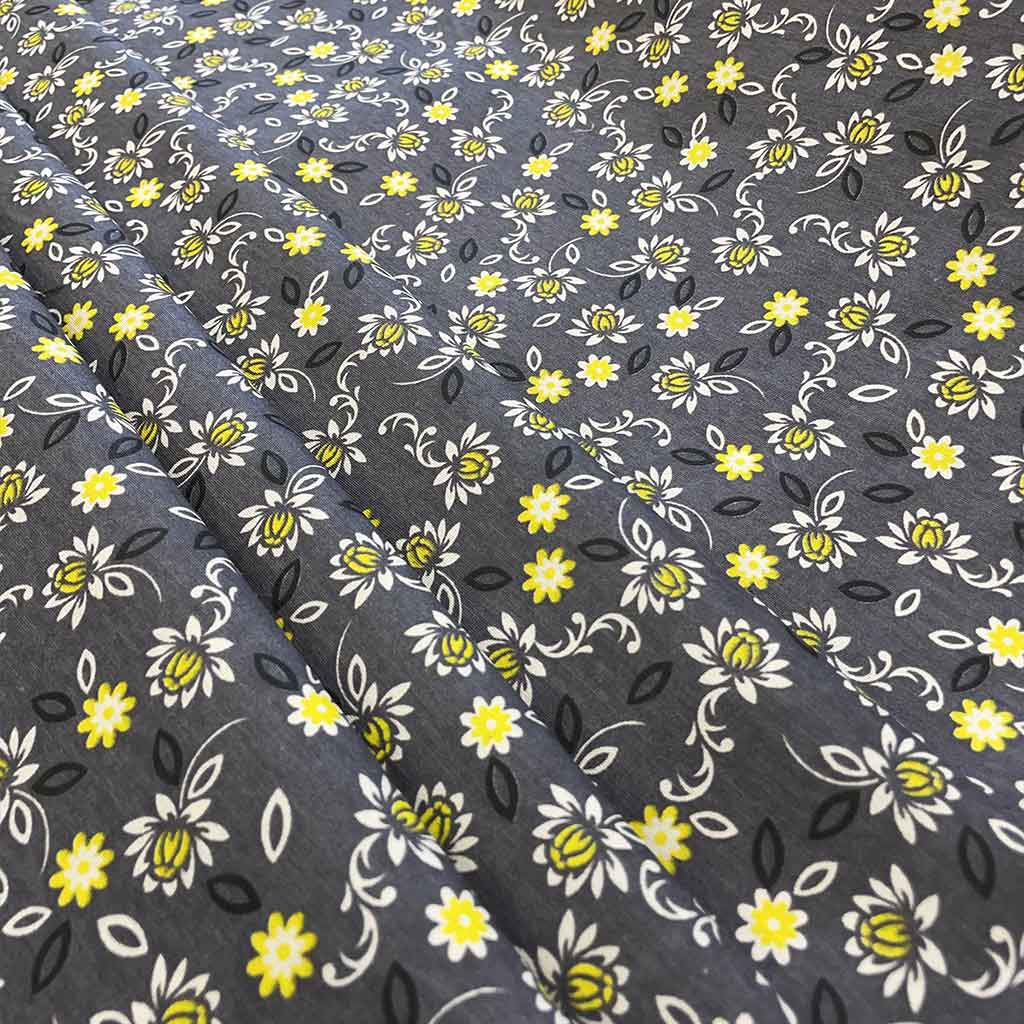 پارچه ملحفه ای طرحدار گل ریز