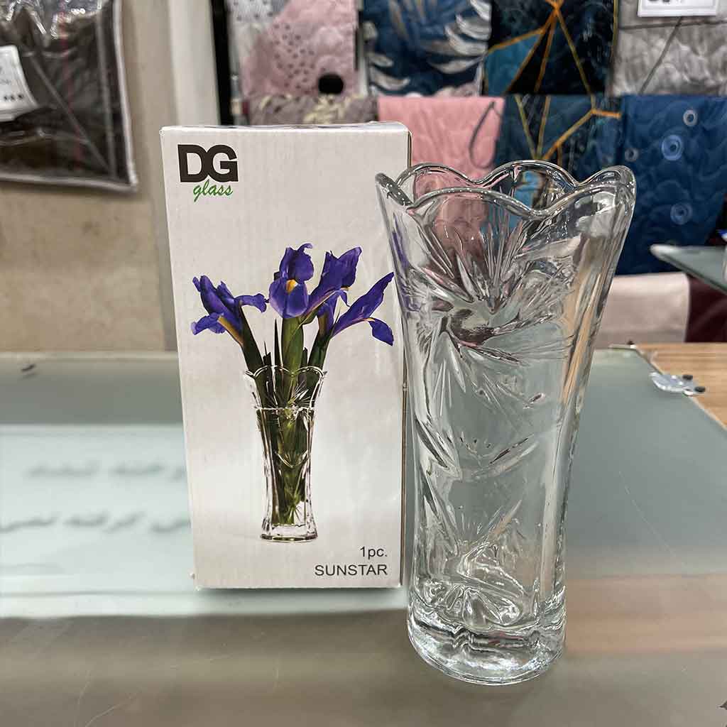 گلدان بلور کاوه مدل سان استار