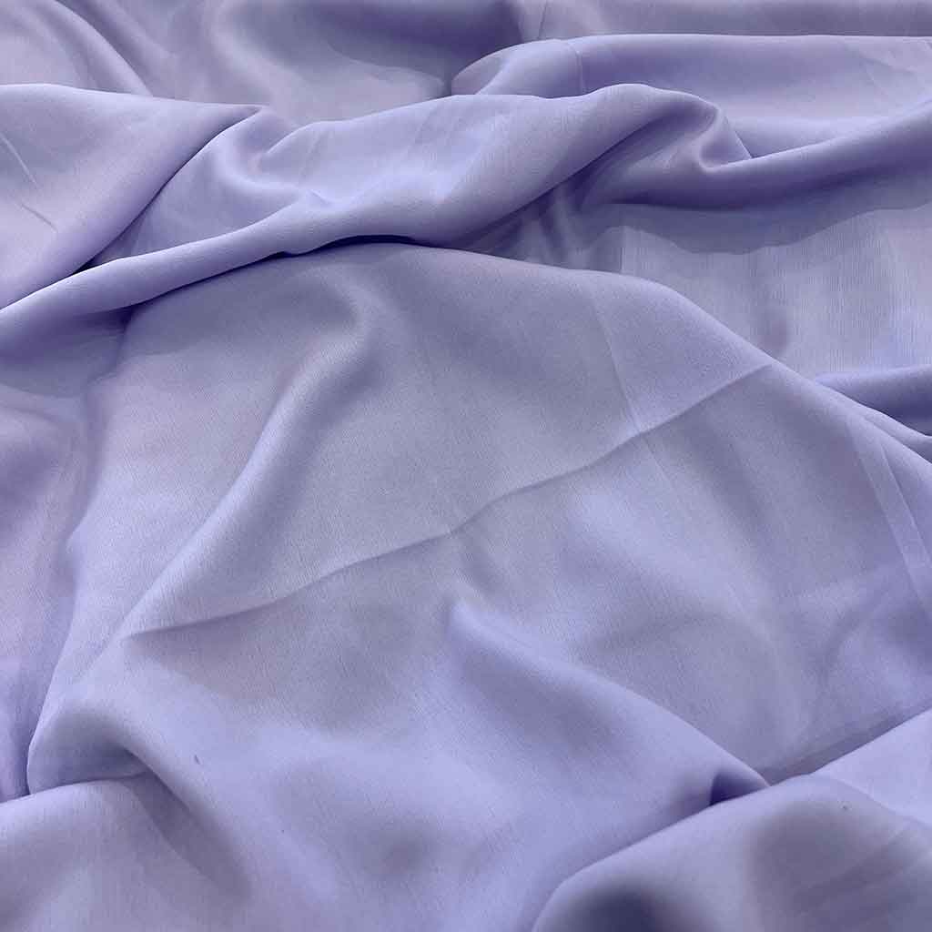 پارچه نخی ساده آبی بنفش