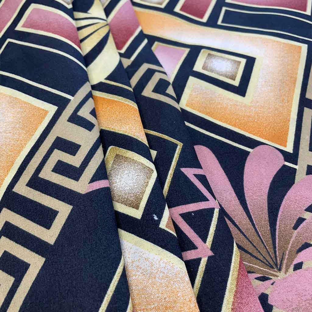 پارچه ملحفه ای طرحدار مربع درهم