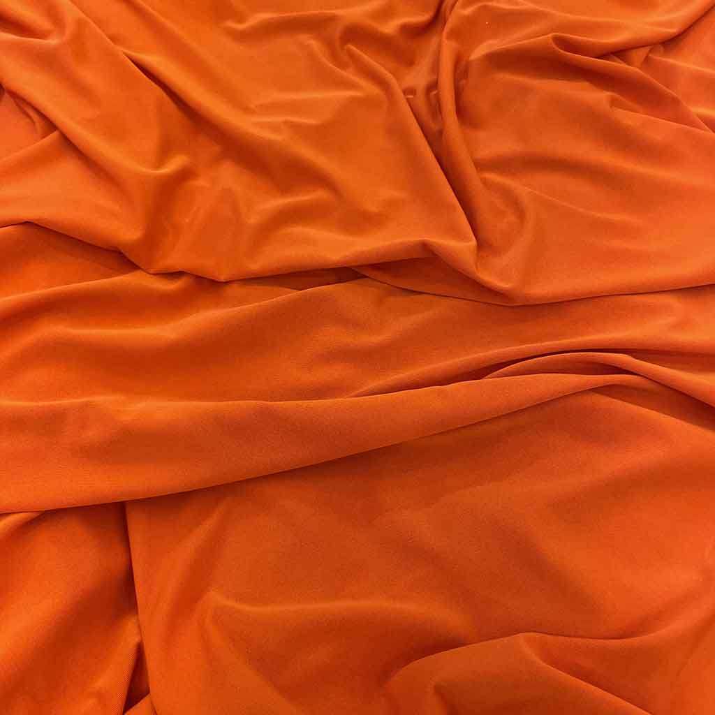 پارچه ریون نارنجی ساده