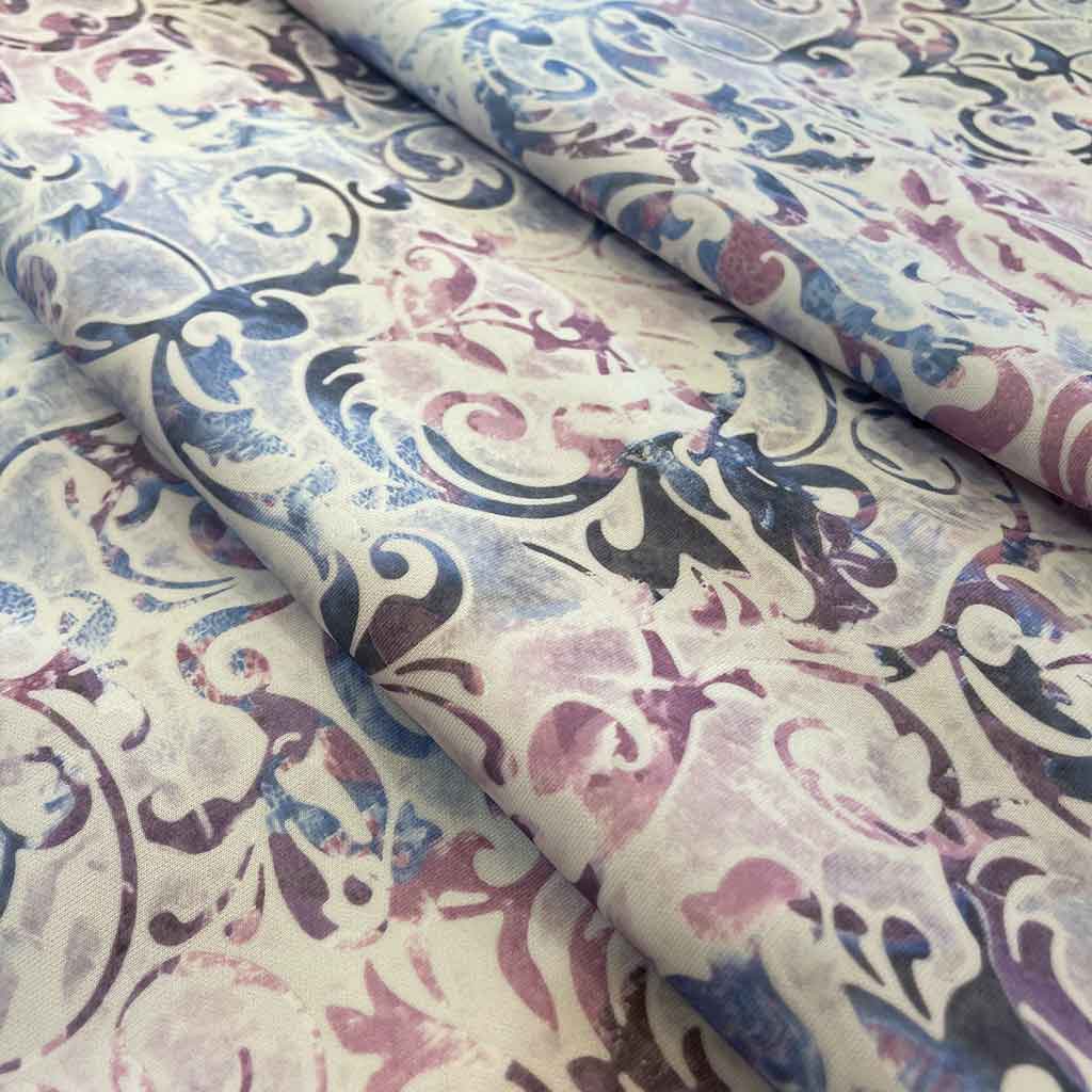 پارچه ژاکارد طرحدار شلوغ