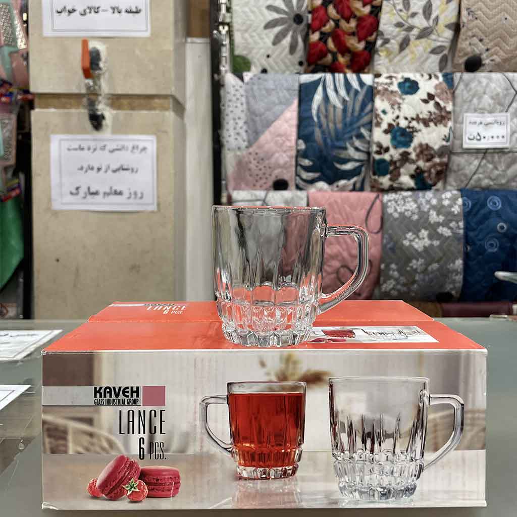 نیم لیوان لنس دسته دار برند کاوه