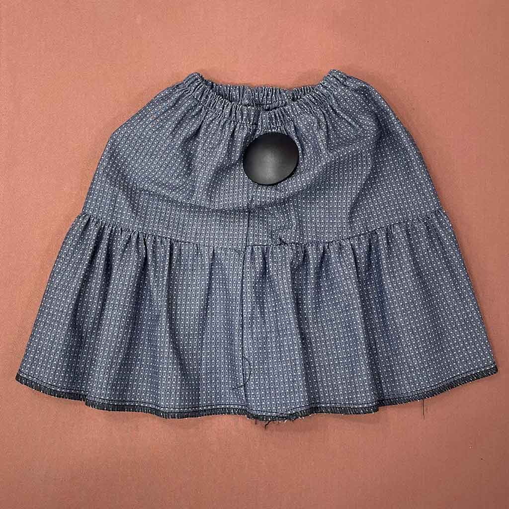 دامن بچگانه طرح نقطه ای