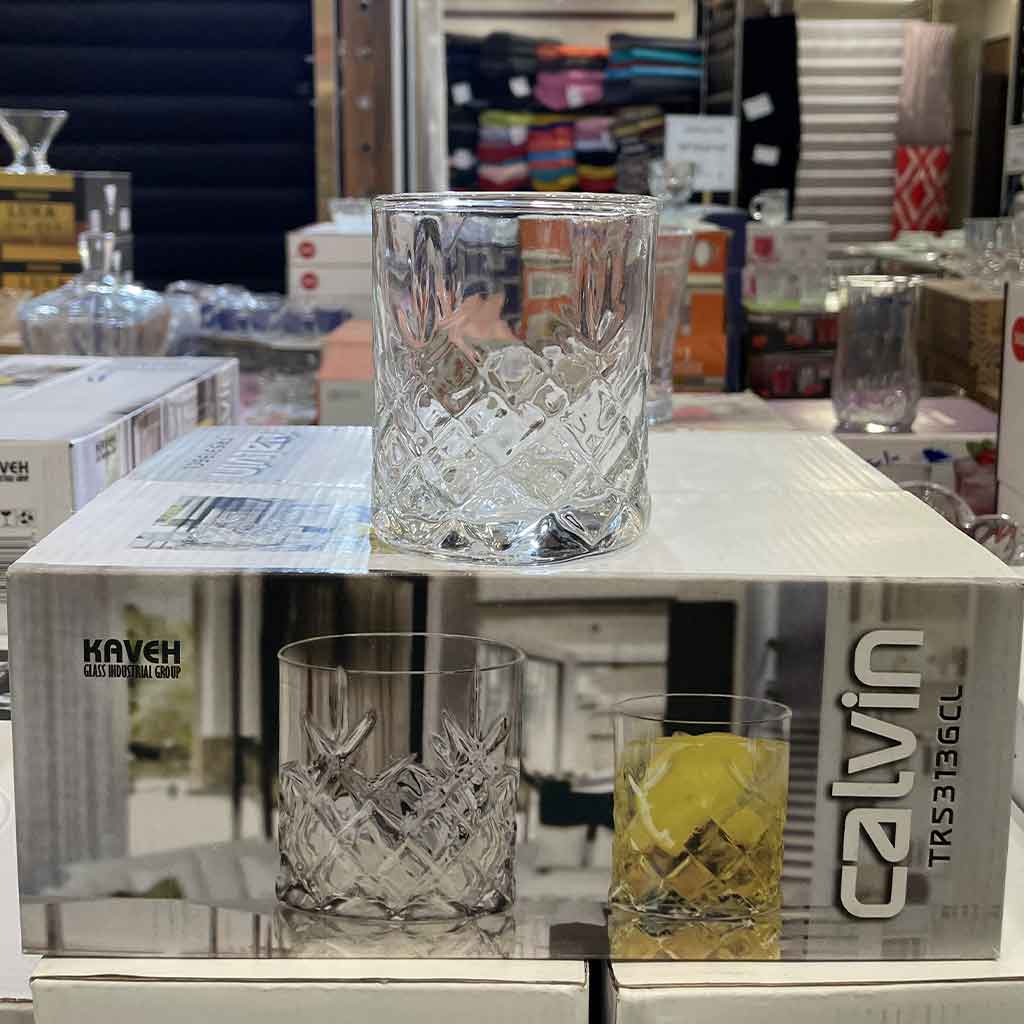 لیوان کاوه مدل کلوین کوتاه بسته شش عددی