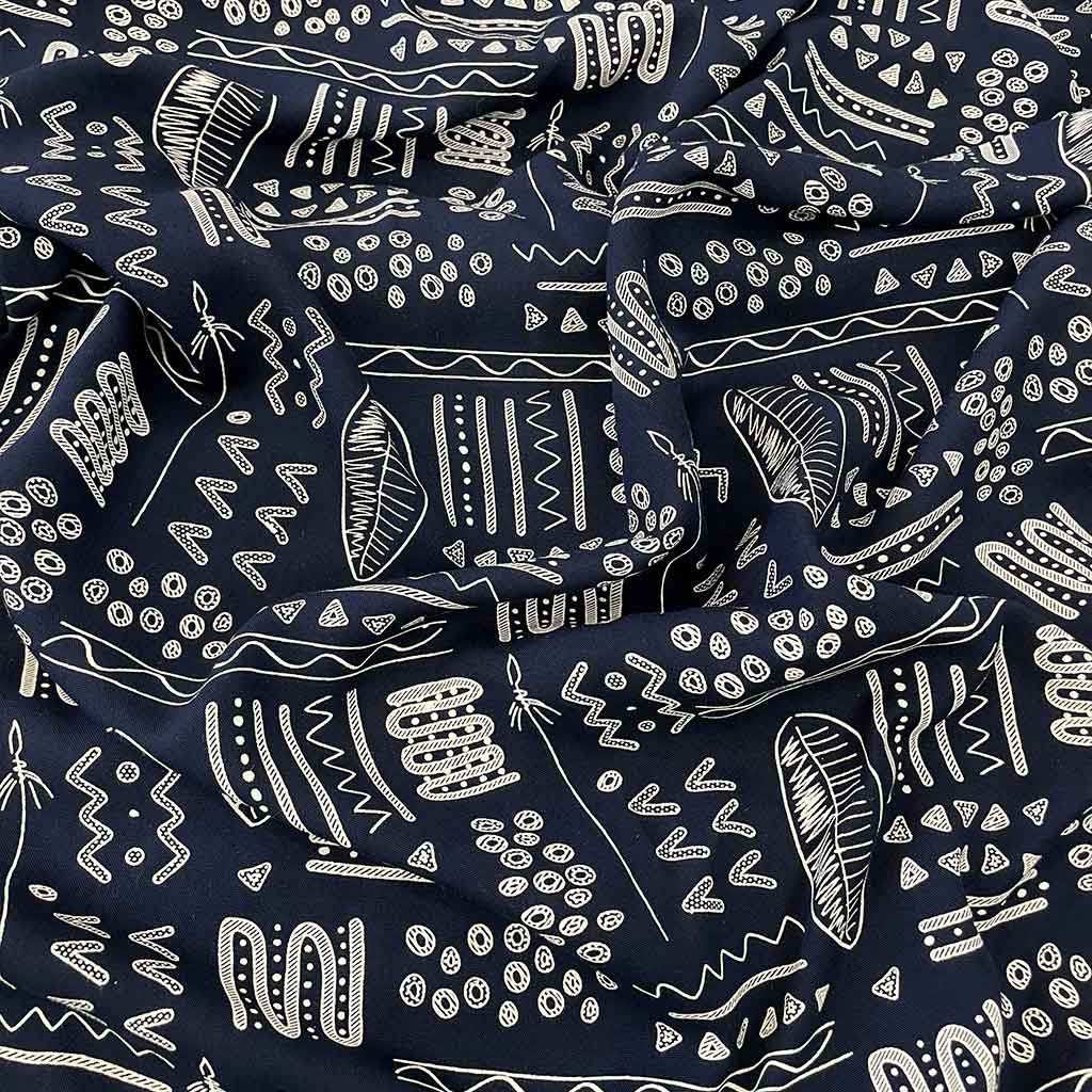 پارچه نخی طرح باستانی