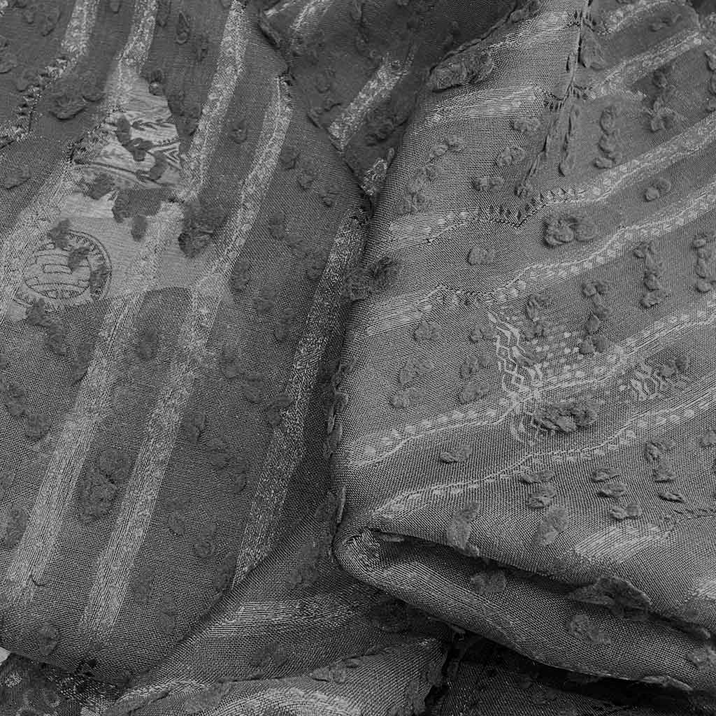 پارچه گیپور طرحدار راه راه