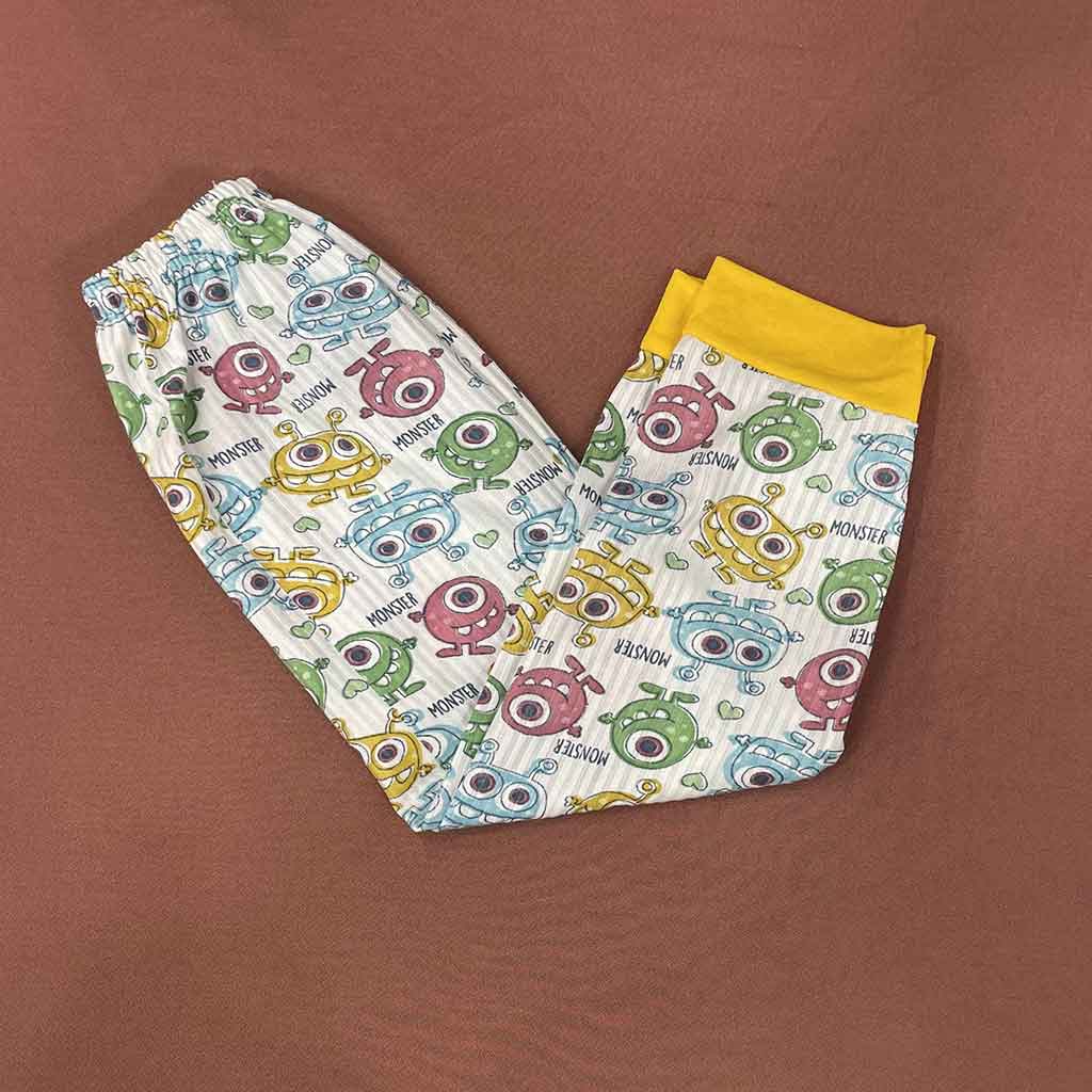 شلوار بچگانه طرح مانستر