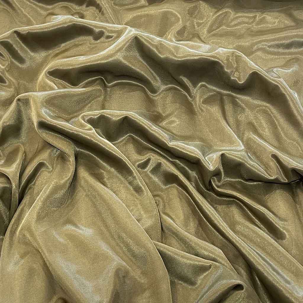 پارچه ساتن سبز زیتونی