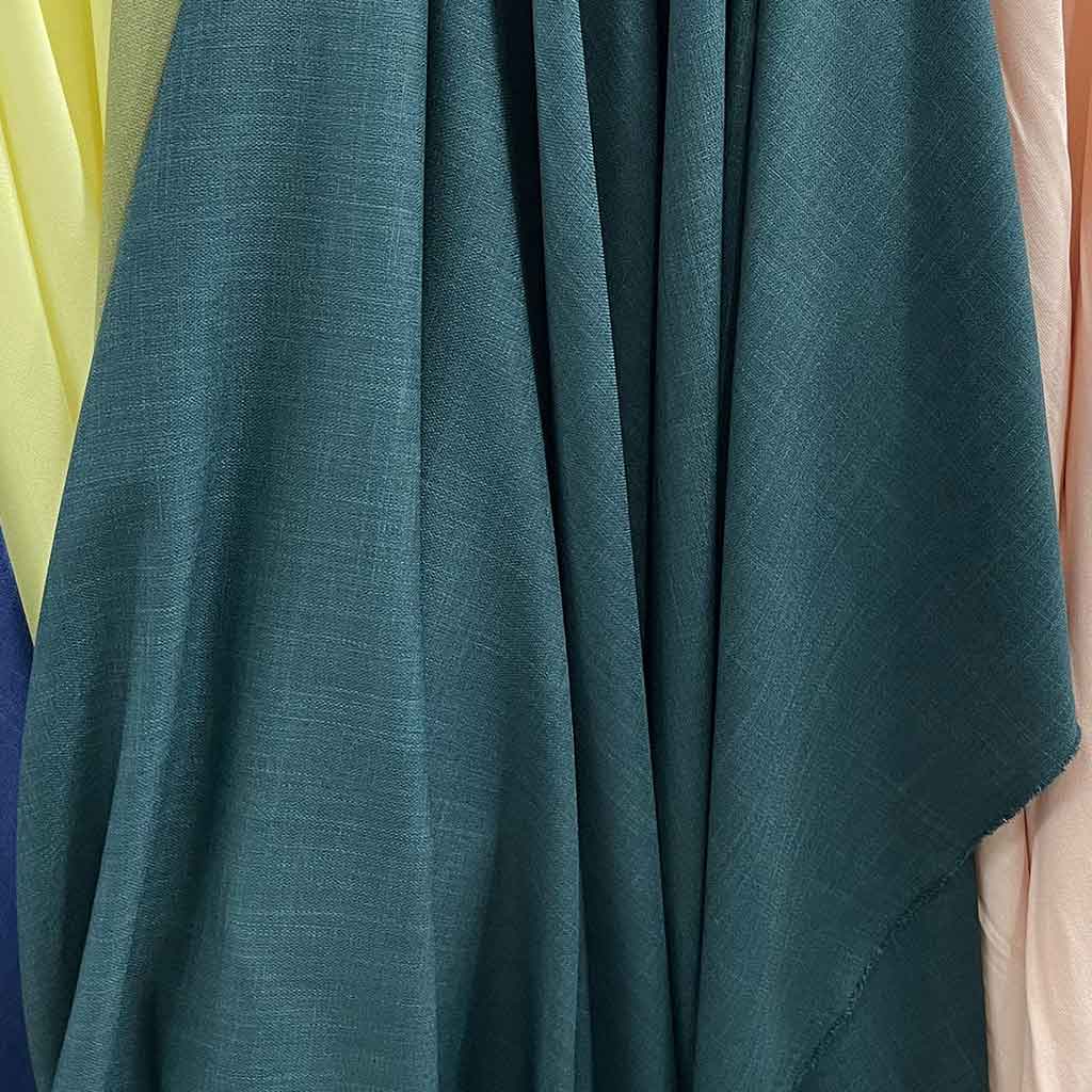 پارچه شانتون تایوان سبز تیره