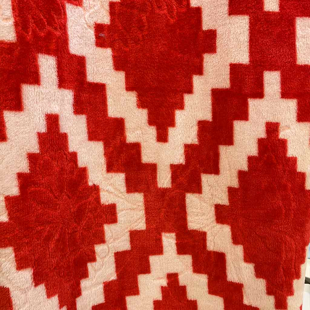 پتو مسافرتی ژله ای قرمز