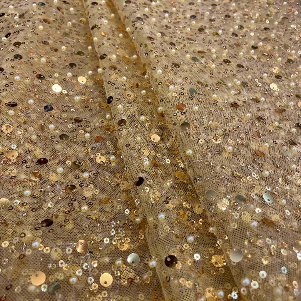 گیپور ملیله دوزی طلایی