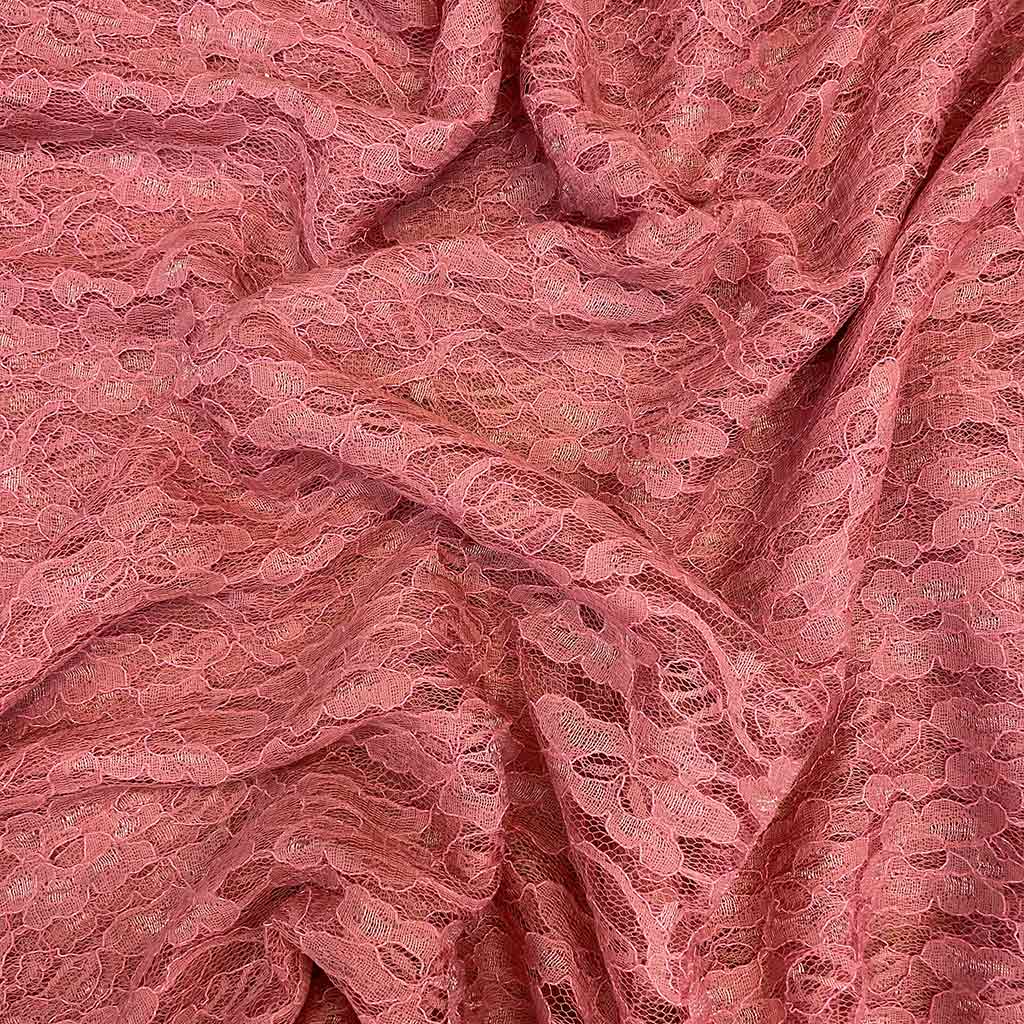 پارچه دانتل صورتی