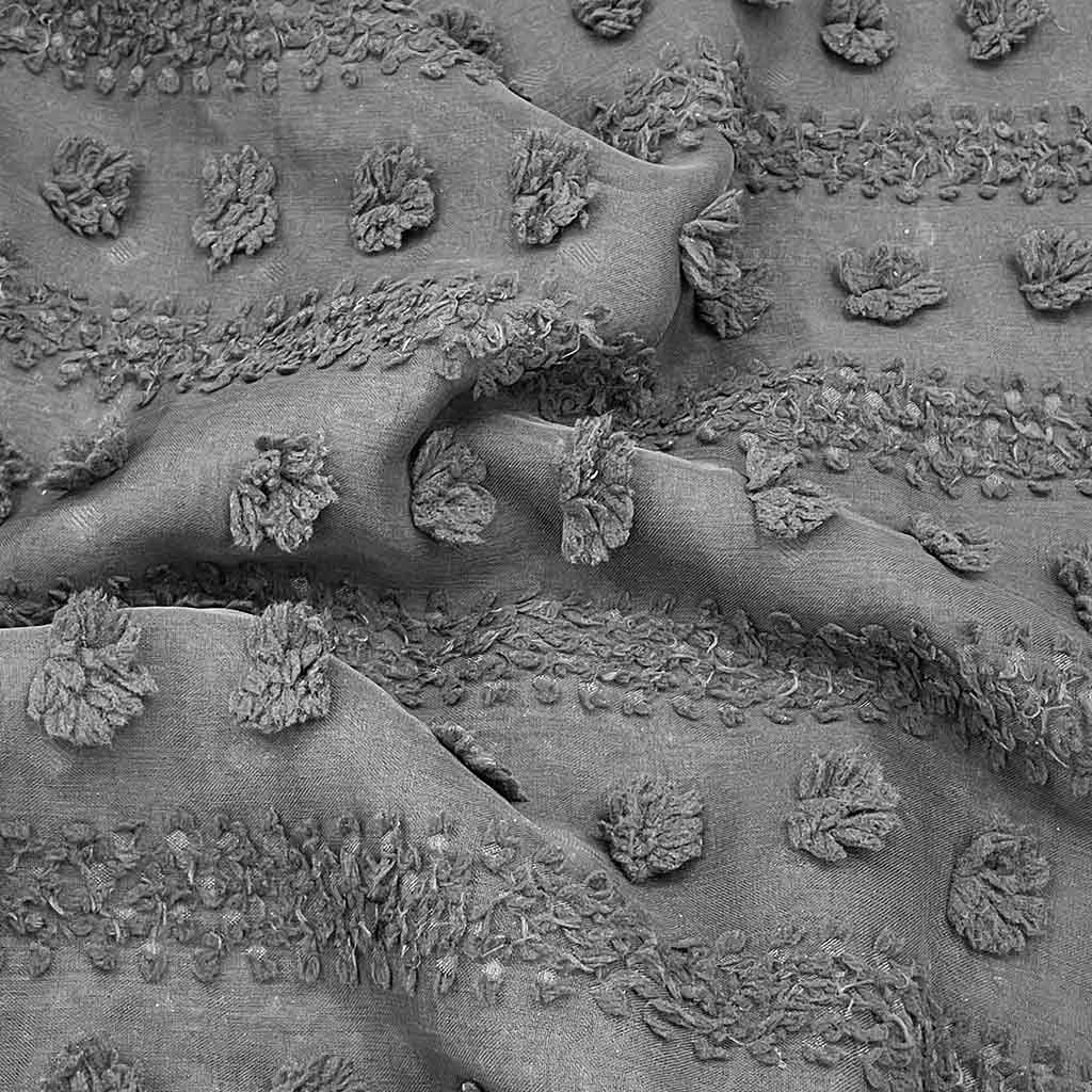 پارچه پم پم مشکی