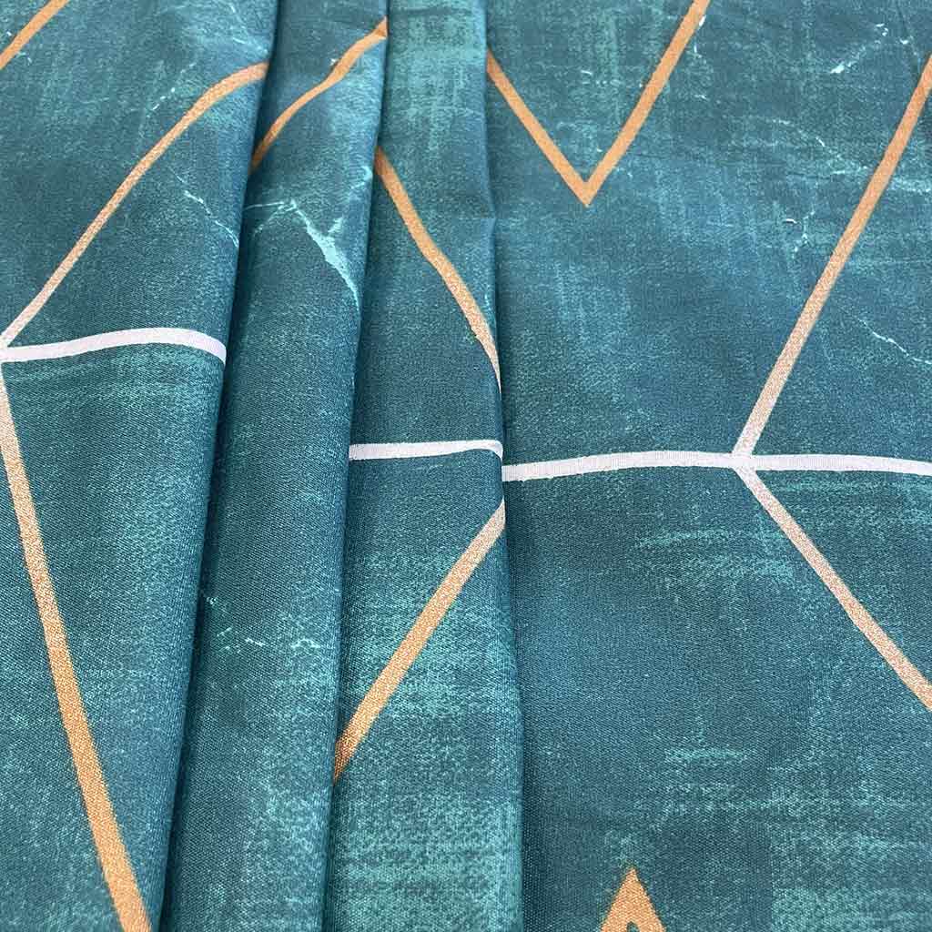 پارچه ملحفه ای سنگی سبز