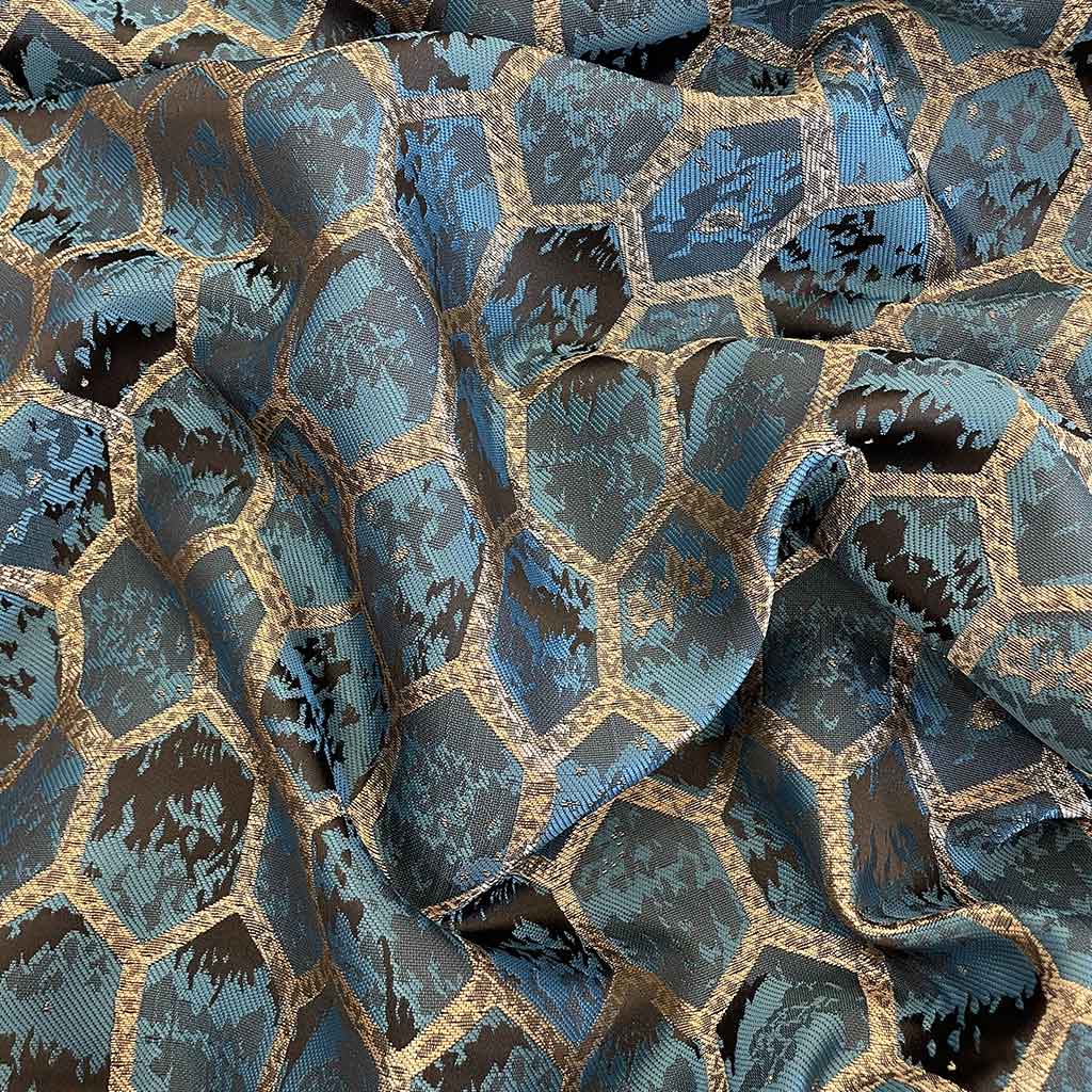 پارچه ژاکارد طرح لانه زنبوری