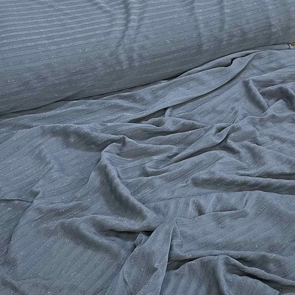 پارچه لمه ساده طوسی